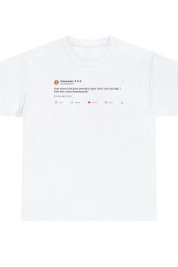 Y2K Clothing: Britney Spears Tweet T-Shirt