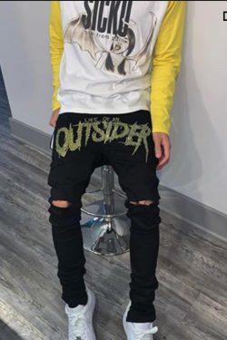 Y2K Outsider Men's Skinny Denim Jeans