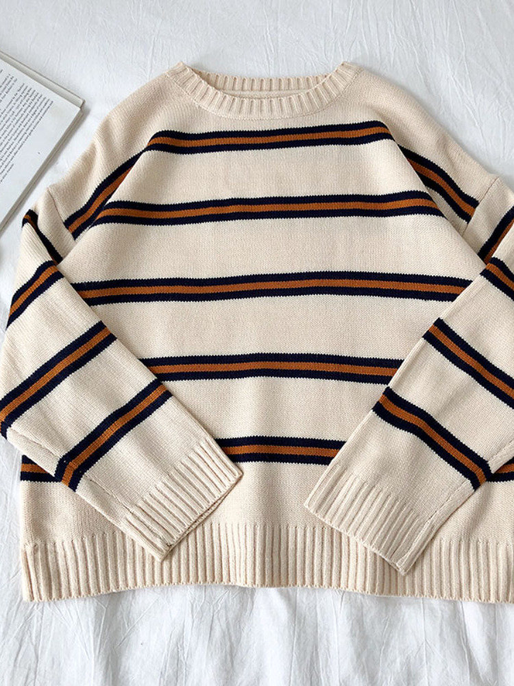 Y2K Vintage Stripe Sweaters