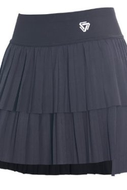 Y2K Women's High Waist Pleated Skirt for Sports and Fitness