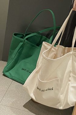 large capacity fashion tote bag   versatile shoulder shopping bag 2740