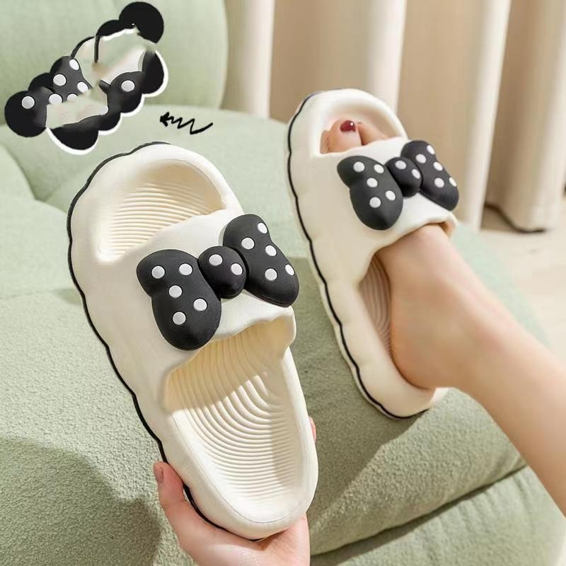 stylish women's summer soft wear simple word slippers 5534