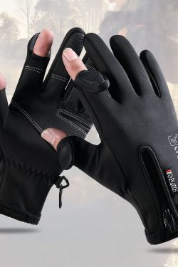 unisex waterproof winter gloves for cycling  skiing & fishing   touchscreen & windproof 7579