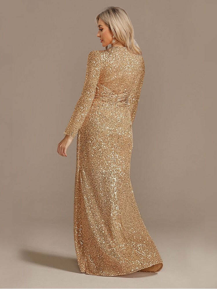 2024 Y2K Sequin Cocktail Dress - Coquette Aesthetic Prom Dress for Stylish Guests