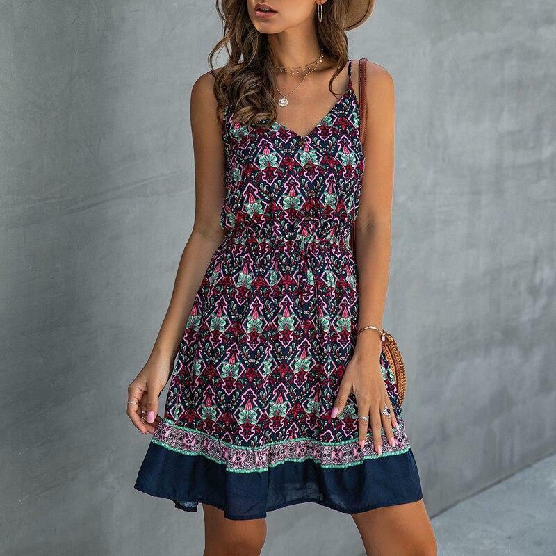 Chic Y2K Aesthetic Button-Up Bohemian Summer Dress for Coquette and Grunge Styles