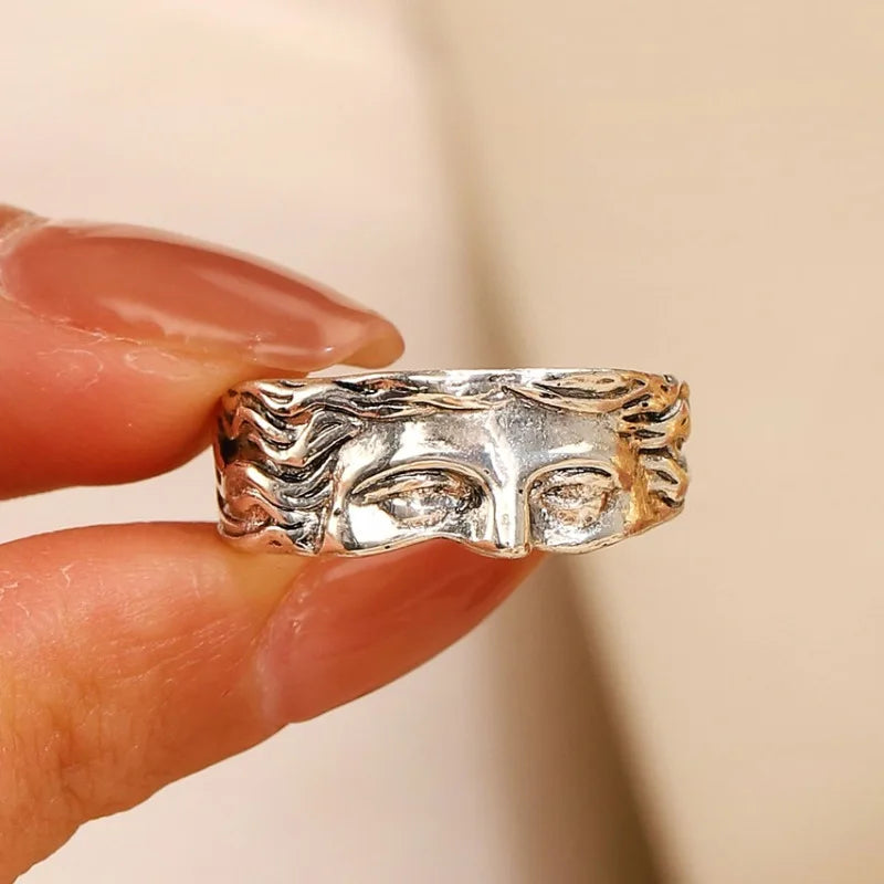 Renaissance Venus Ring: Y2K Aesthetic Jewelry for 90s Fashion Lovers & Grunge Outfits