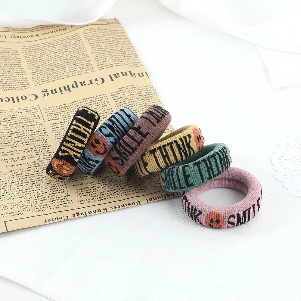 Y2K Aesthetic Hair Ties for 90s Fashion Lovers - Cute Accessories for Summer Outfits