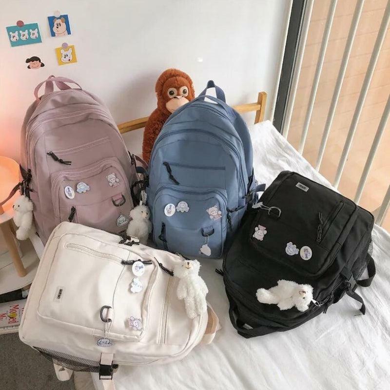 Y2K Aesthetic Keychain Backpack - Trendy 90s Grunge Style for Summer Outfits & Cute Looks