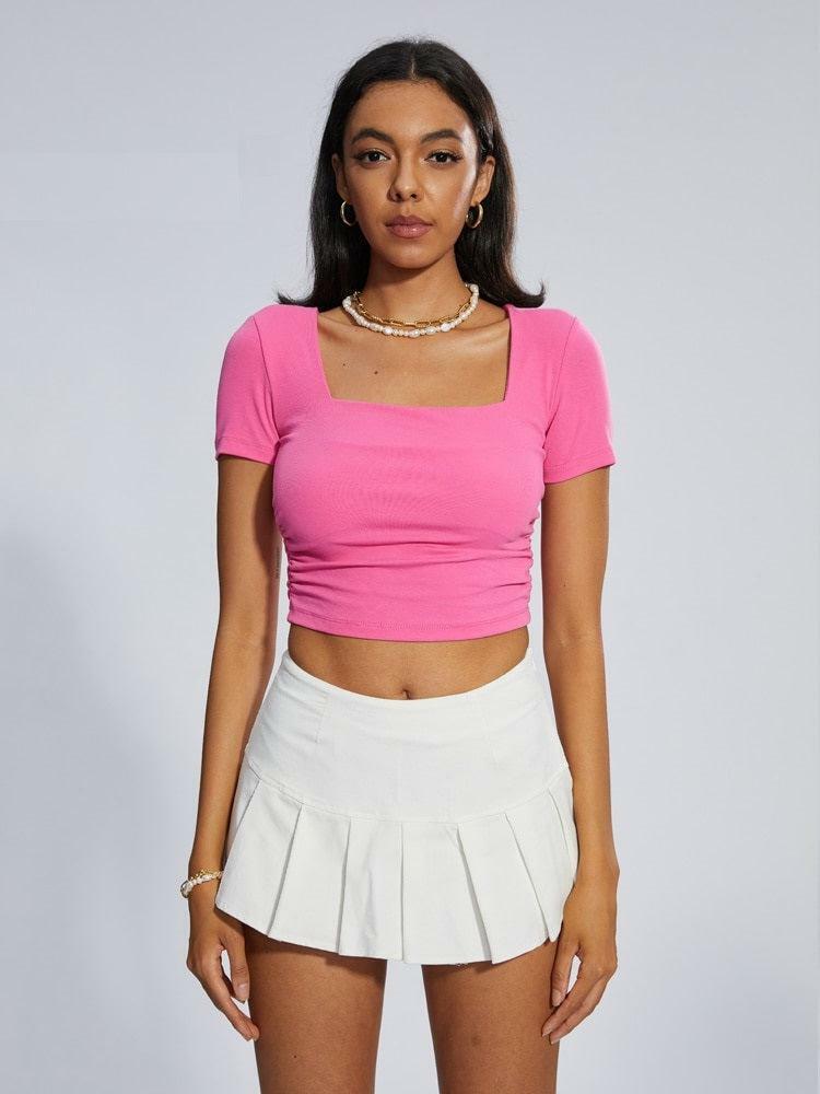 Y2K Barbie Crop Top: Trendy 2000s Fashion for Summer Outfits & Aesthetic Looks