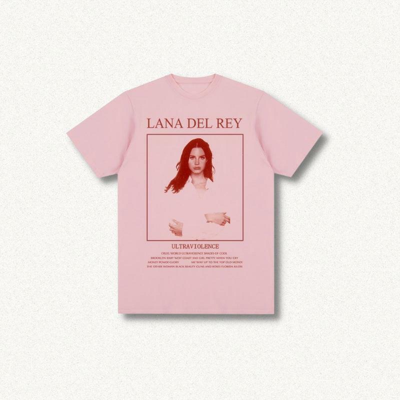 Y2K Grunge Aesthetic Lana Del Rey Tee - Vintage 90s Fashion for Effortless Summer Style