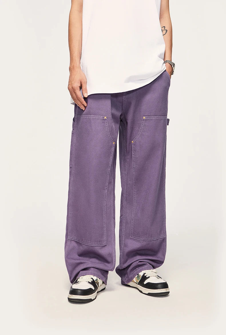 Y2K Grunge Cargo Pants with Pocket - Vintage 90s Style for Effortless Summer Outfits