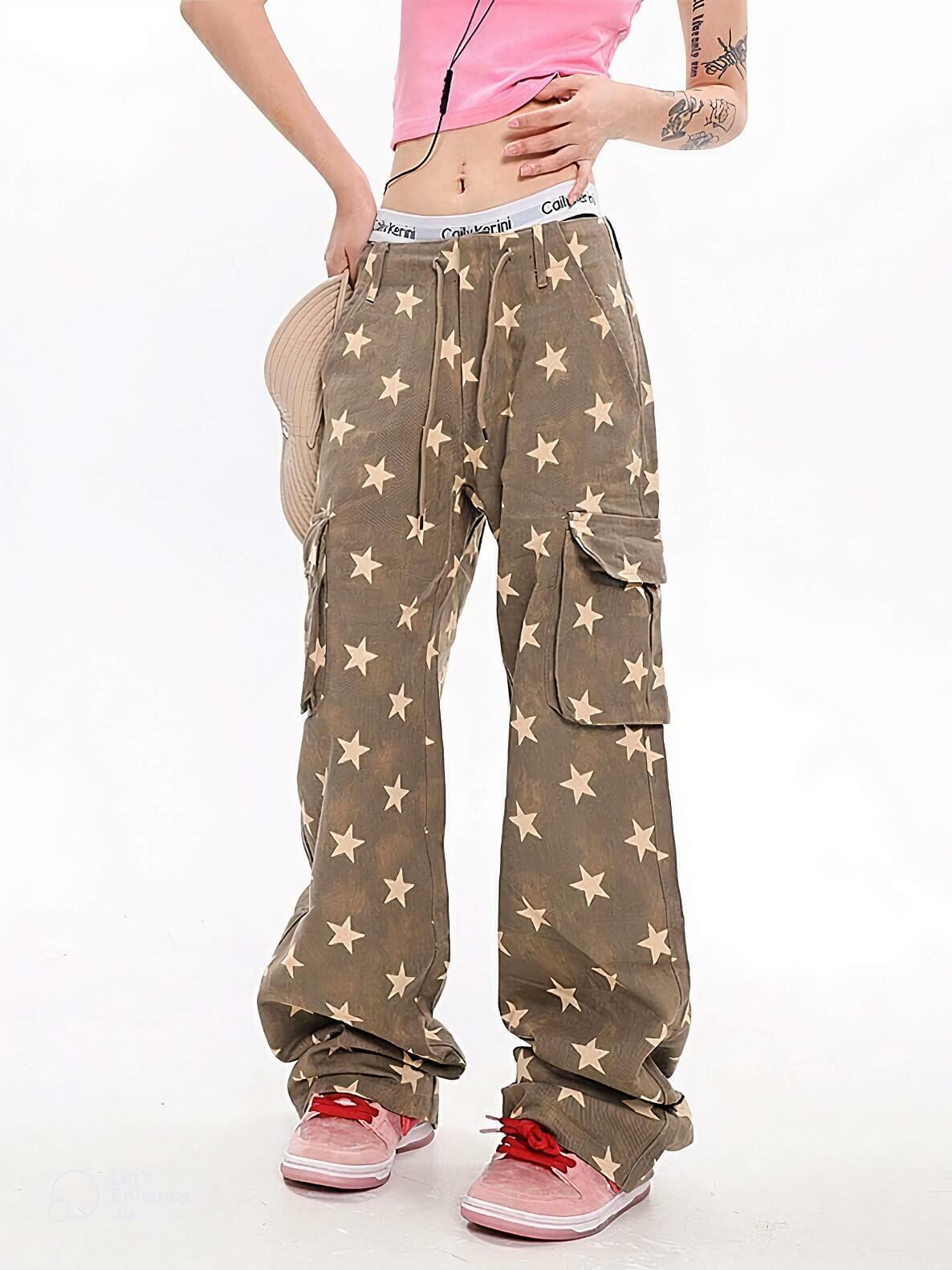 Y2K Low Rise Baggy Jeans - Vintage 90s Grunge Style for Effortless Summer Outfits