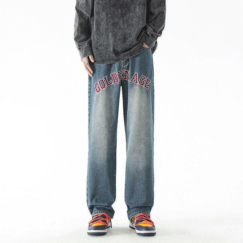 Y2K Straight Leg Jeans: Vintage 90s Grunge Style, Perfect for Summer Outfits & Aesthetic Looks