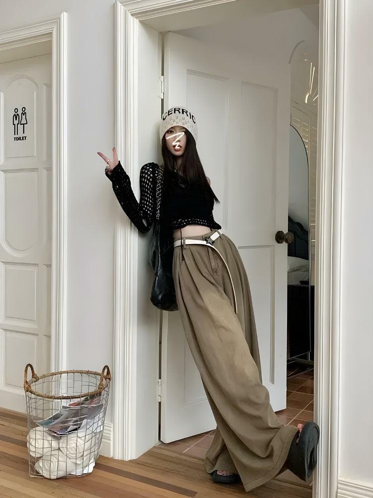 Y2K Fashion Extreme Wide Leg Pants - Vintage Grunge Aesthetic, Comfy & Chic Style