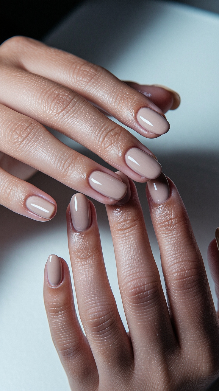 natural nail inspo short