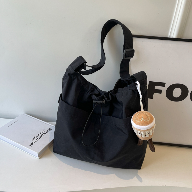 2025 Fashion Large Tote Bag for Women - Stylish Fabric Shoulder Bag with Big Capacity for Commuting and Daily Use