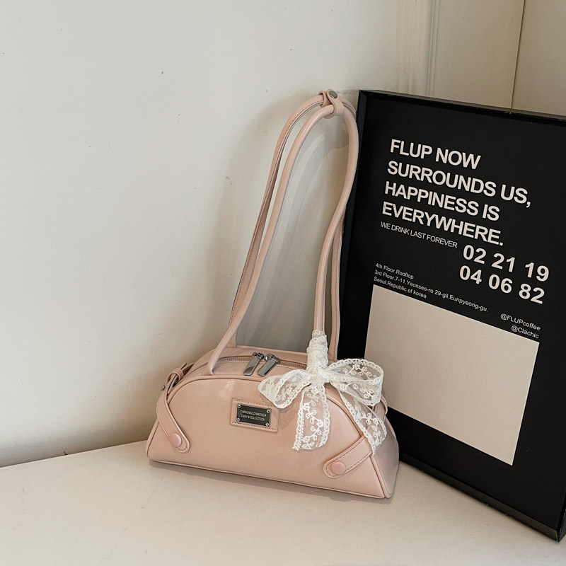 2025 New Korean Style High-End Dumpling Bag for Women - Spring & Summer Fresh Fashion Shoulder Handbag