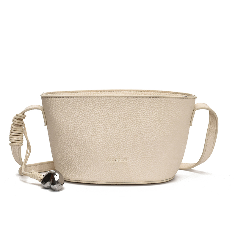 2025 New Minimalist Zipper Bucket Bag for Women - High-End Shoulder Crossbody Phone Bag, Summer Fashion Essential