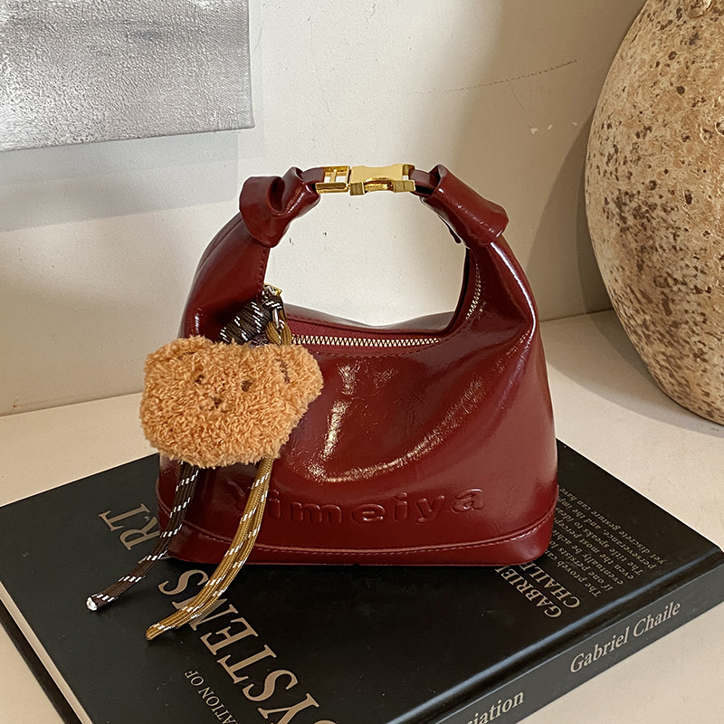 2025 Retro Textured Small Crossbody Bag for Women - Versatile Shiny Shoulder Handbag, Chic Fashion Accessory