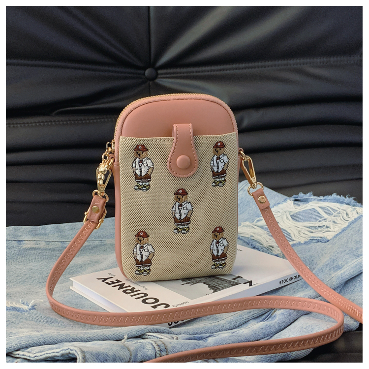 2025 Women's Embroidered Crossbody Bag - Versatile High-End Summer Shoulder Phone Bag
