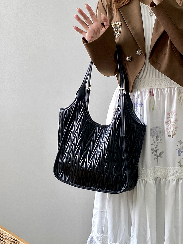 2025 Women's High-End Simple Shoulder Tote Bag - Large Capacity Commuter Bag for Everyday Fashion