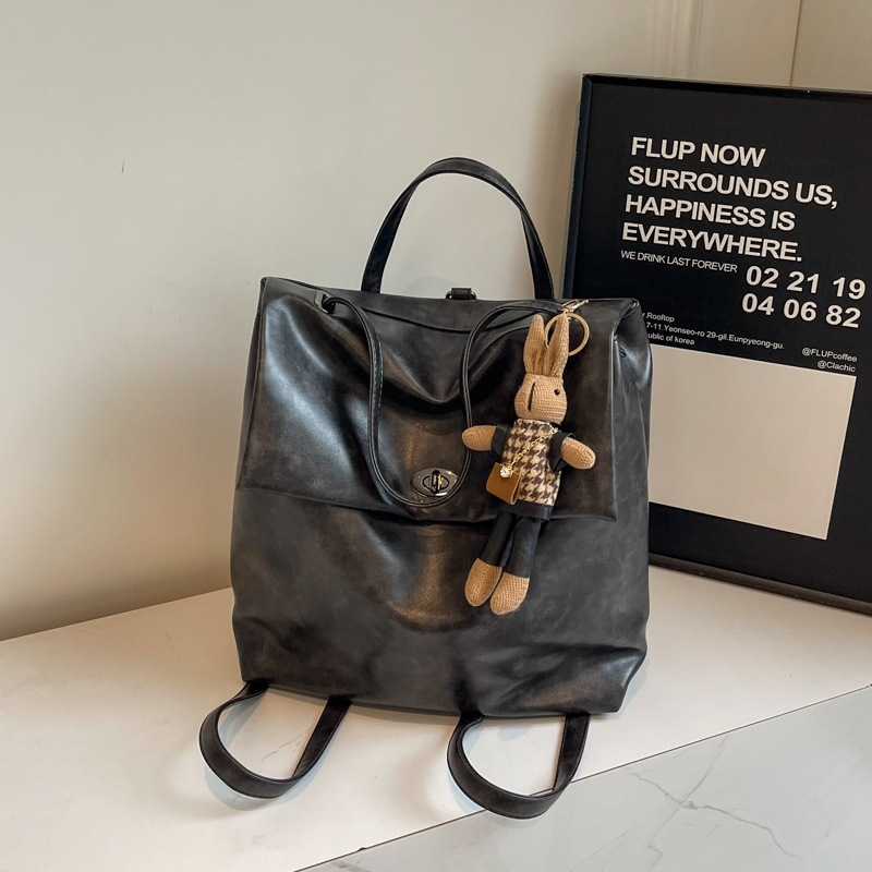2025 Women's High-End Travel Backpack - Large Capacity College School Bag, Stylish Hand-Held Design for Modern Students