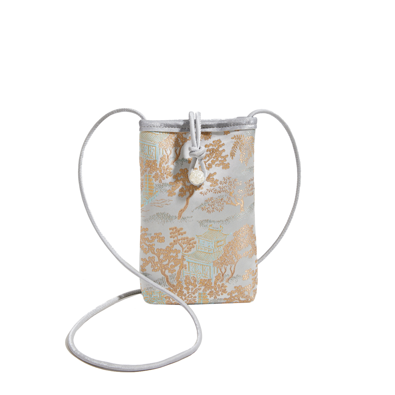 2025 Women's Summer Mini Crossbody Bag - High-End Chinese National Style Mobile Phone Bag for Walking