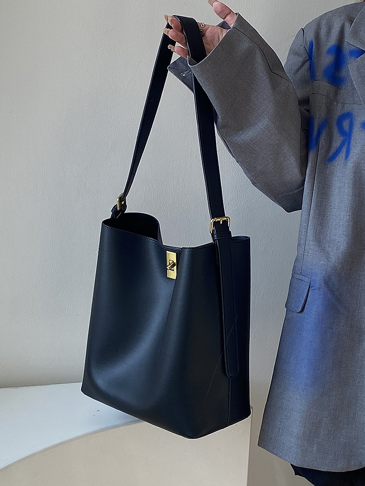 2025 Women's Versatile High-Quality Bucket Bag - Casual Commuter Shoulder Tote Crossbody Bag