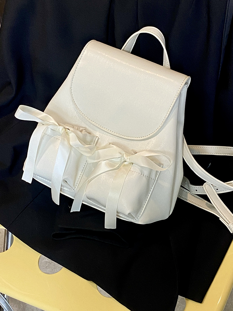 2025 Women's Versatile Small Backpack - Fresh High-End Sweet Double Shoulder Bag for Everyday Use
