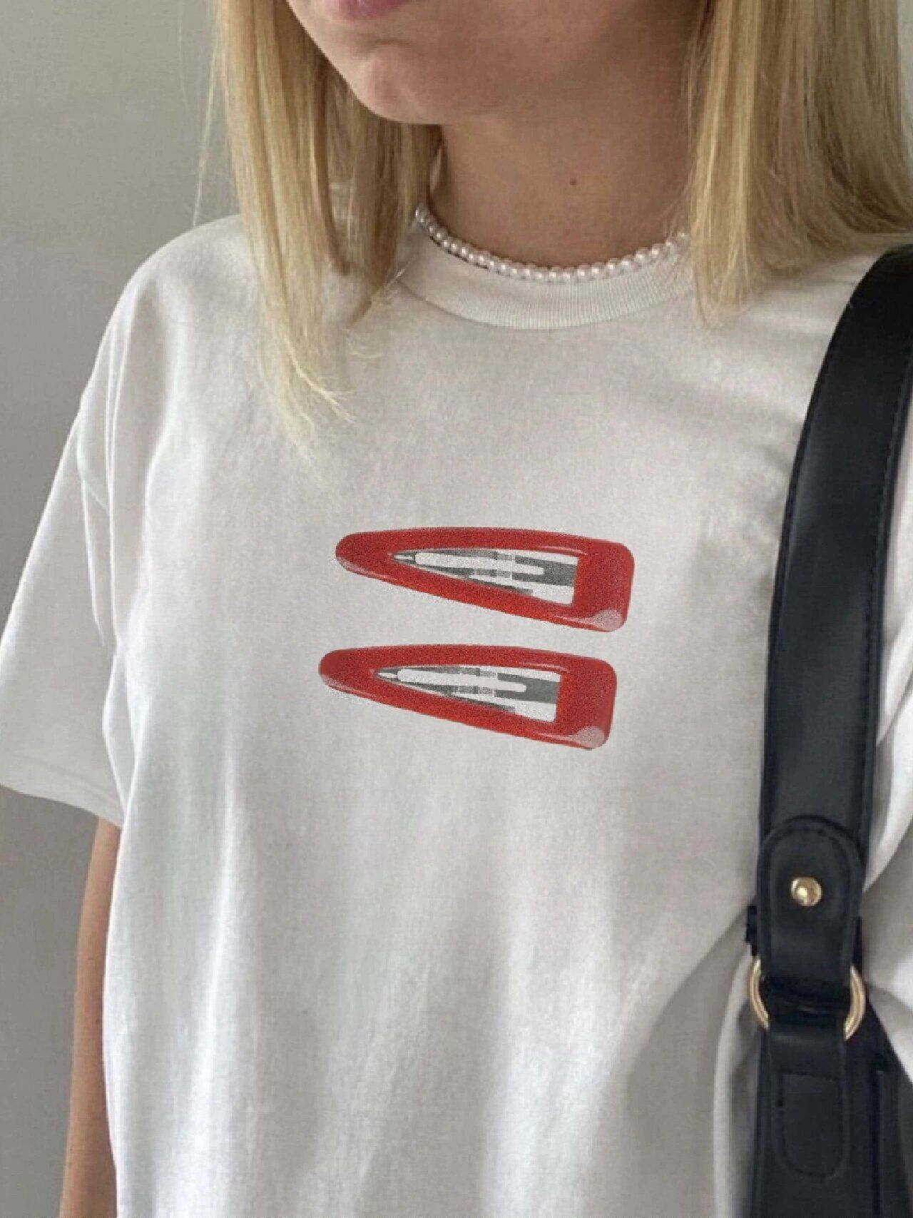 American Retro Minimalist Casual Printed T-Shirt for Men and Women - Versatile Loose Fit Pure Cotton Short Sleeve