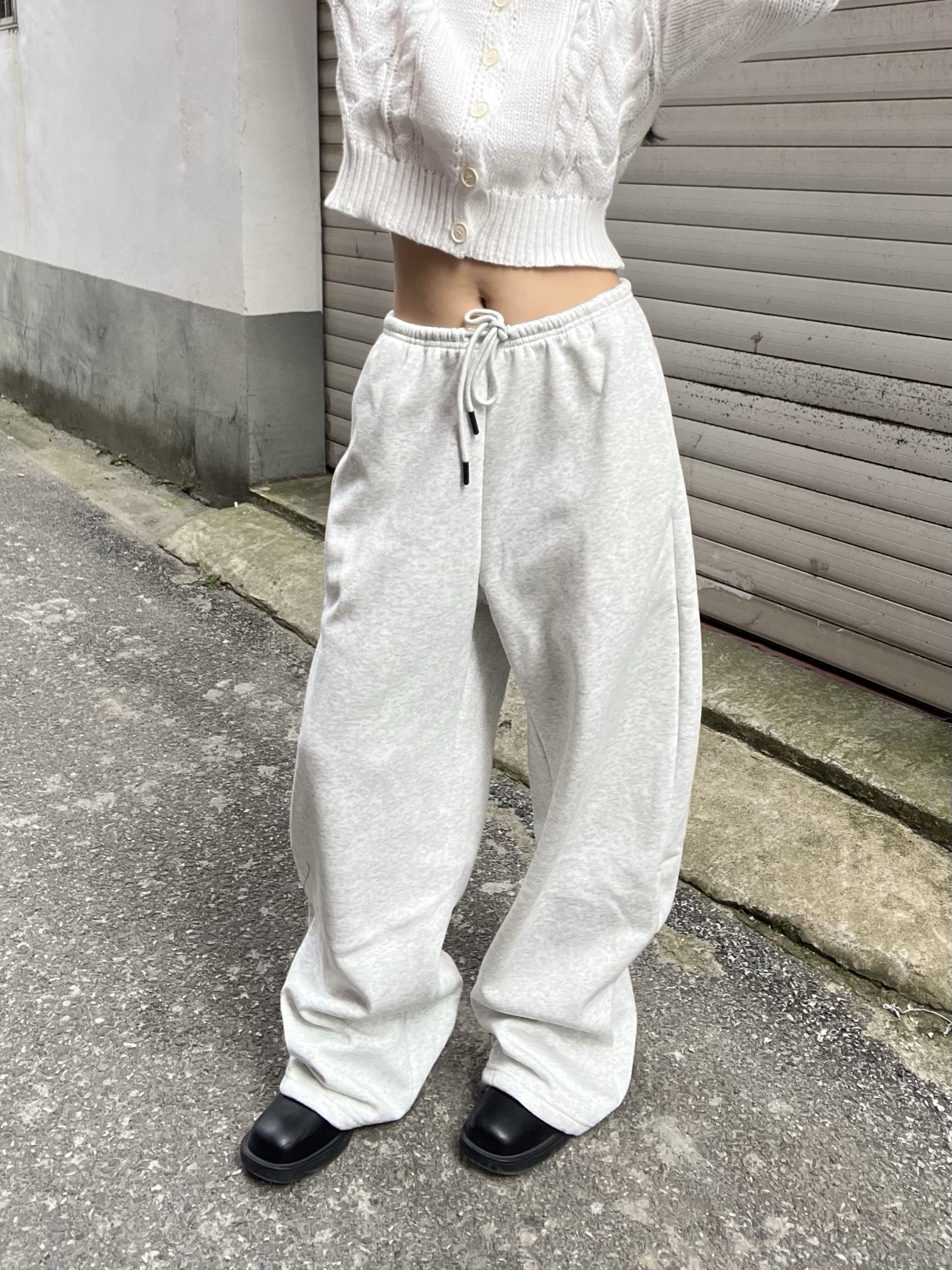 American Vintage Sports Casual Drawstring Loose Fit Slimming Banana Sweatpants for Women - Y2K Athletic Style