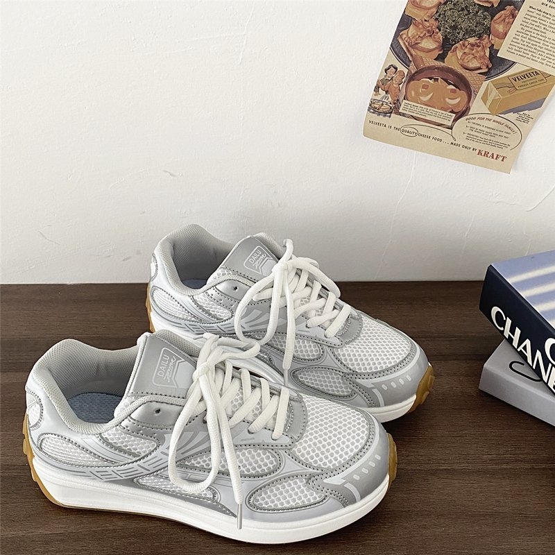 Autumn Mesh Casual Sports Shoes for Women - Trendy Breathable Lightweight Running Dad Shoes - Versatile A-Gan Style