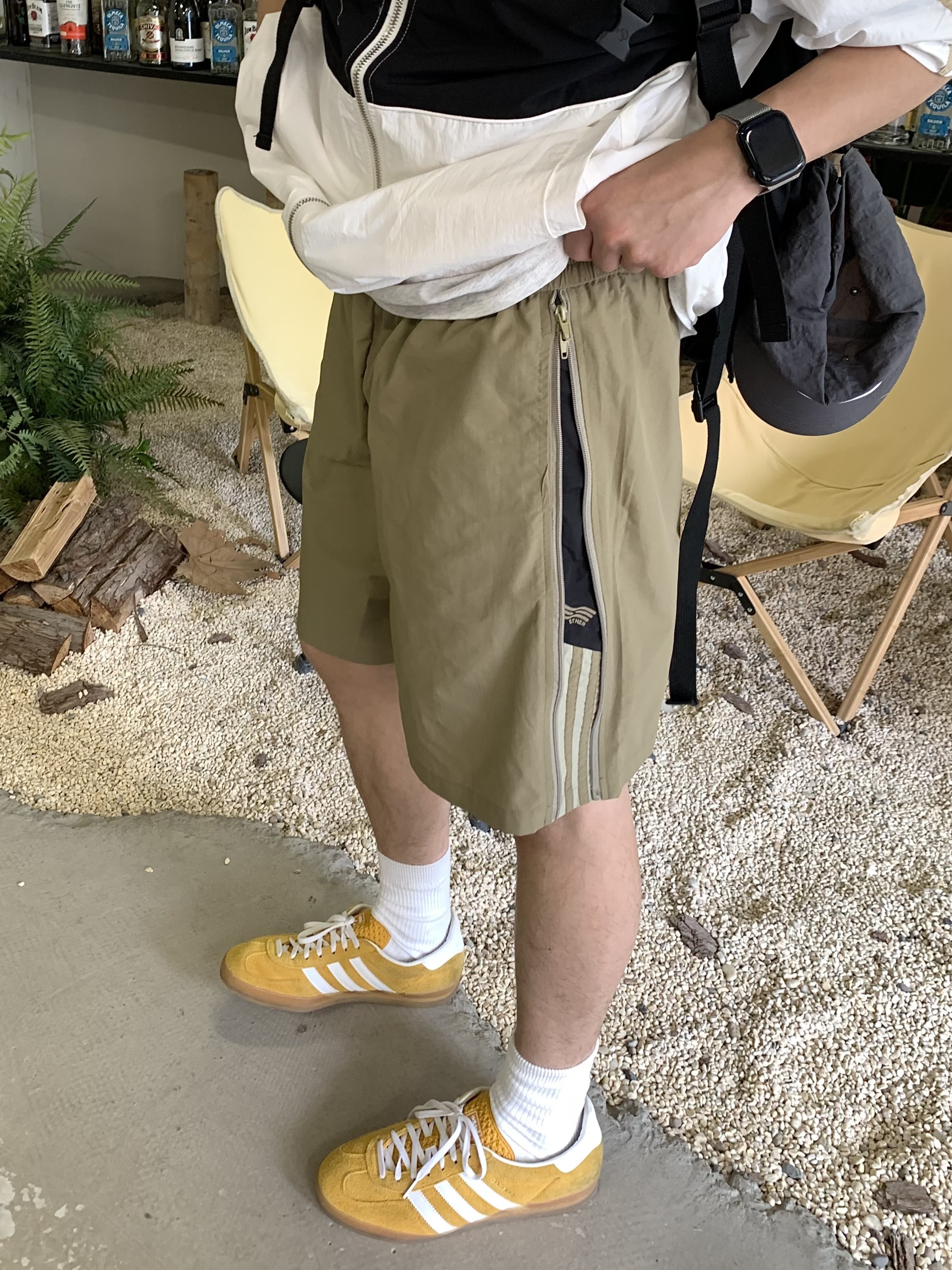 Colorful Striped Casual Shorts for Men and Women - Summer American Style, Quick-Drying Breathable Nylon, Loose-Fit Five-Point Design