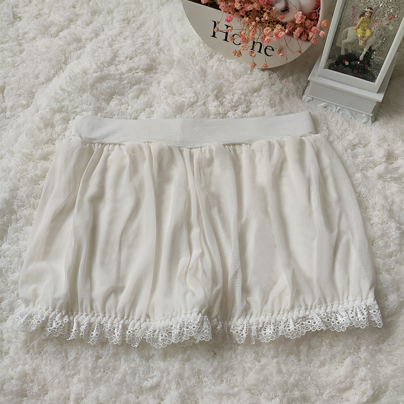 Comfortable Pudding Bear jk Leggings Safety Pants - Pumpkin Puff Pants for Coverage, Non-Tight Fit, Perfect for Y2K Style