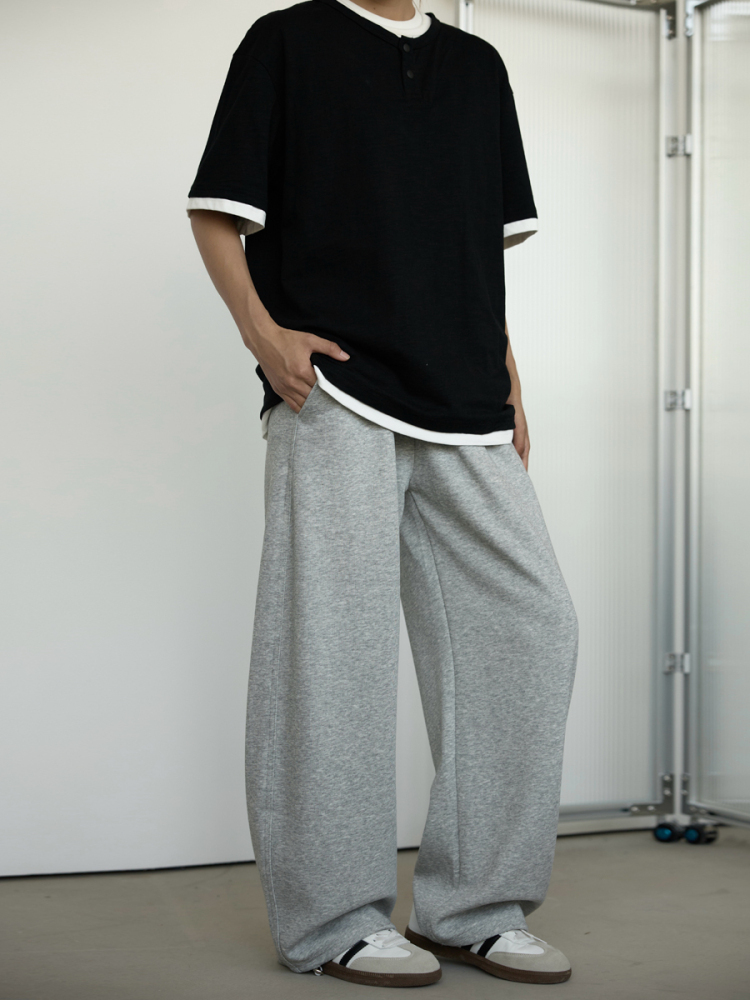 High-End Casual Wide-Leg Trousers for Men and Women - Straight Loose Fit Summer Pants 2025 Fashion