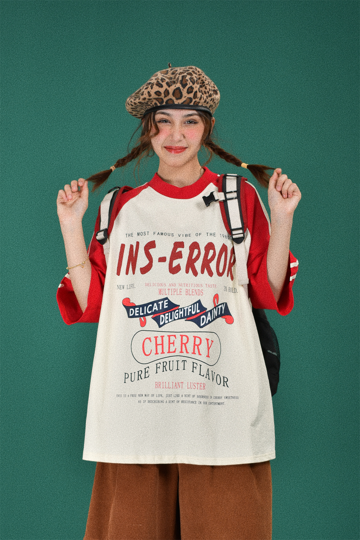 High Neck Loose Short Sleeve T-Shirt - Handmade Vintage Sports Style Unisex Summer Top - Trendy Casual Fashion