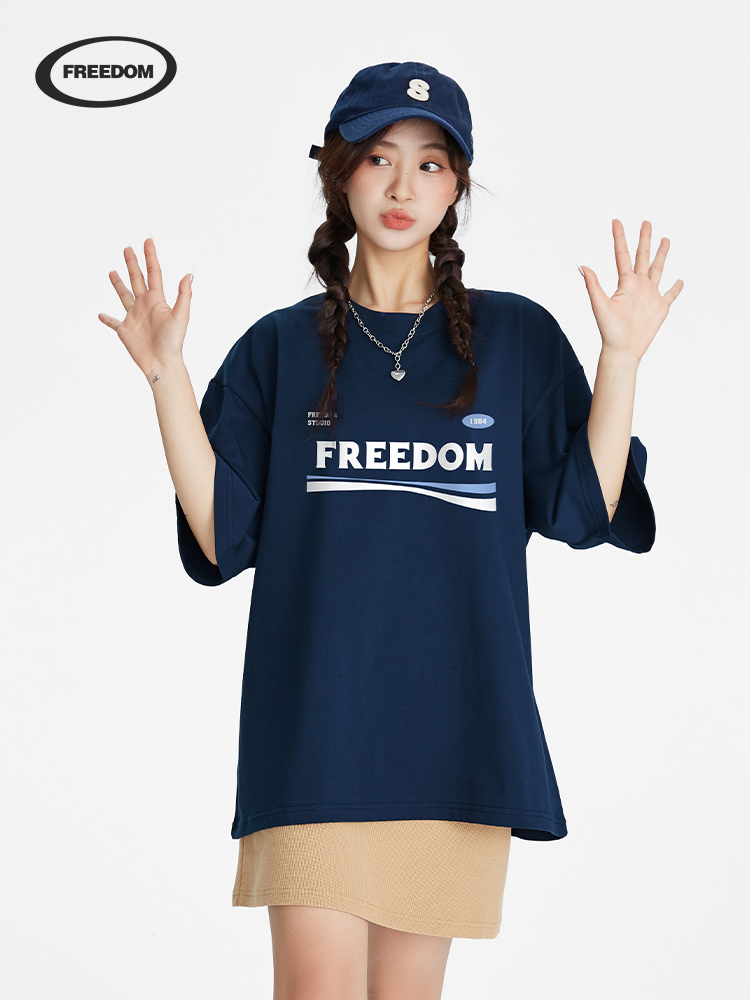 High Street Retro Oversized Unisex Cotton T-Shirt - Short Sleeve, Spring Summer Fashion Essential