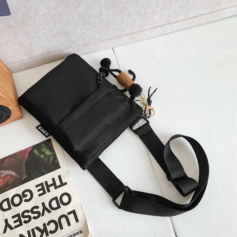 Korean Style Casual Crossbody Bag for Women - Trendy Portable Oxford Cloth Phone Bag for Spring/Summer 2025 Fashion
