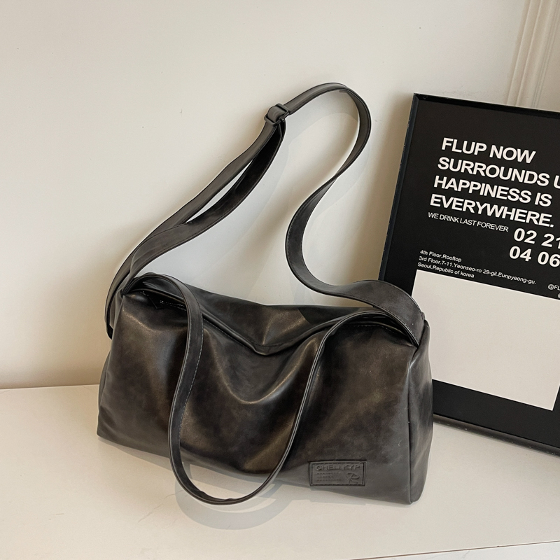 Korean Style Large Capacity Tote Bag for Women - Spring/Summer 2025 Commuter Handbag & Crossbody Travel Bag