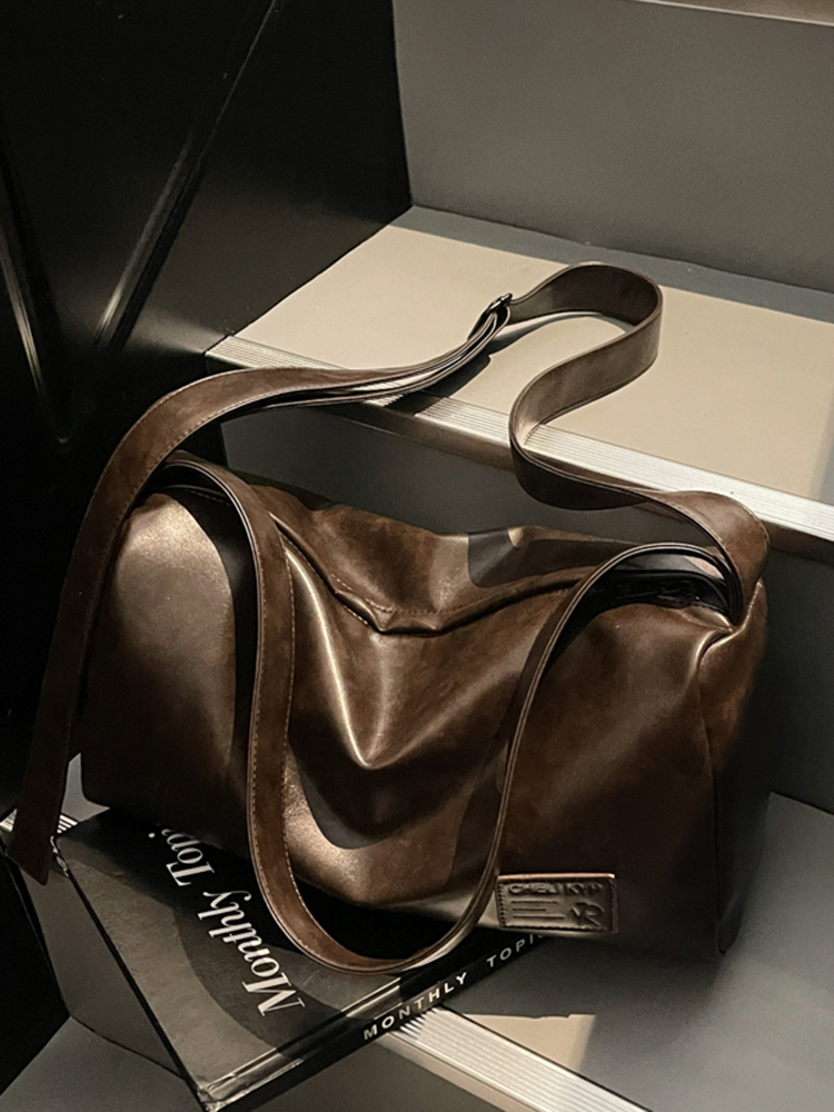 Korean Style Large Capacity Tote Bag for Women - Spring/Summer 2025 Commuter Handbag & Crossbody Travel Bag