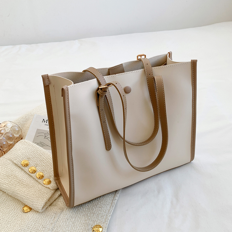 Large Capacity Women's Commuter Bag - High-Quality Texture Shoulder Tote for Autumn Winter 2025 Fashion