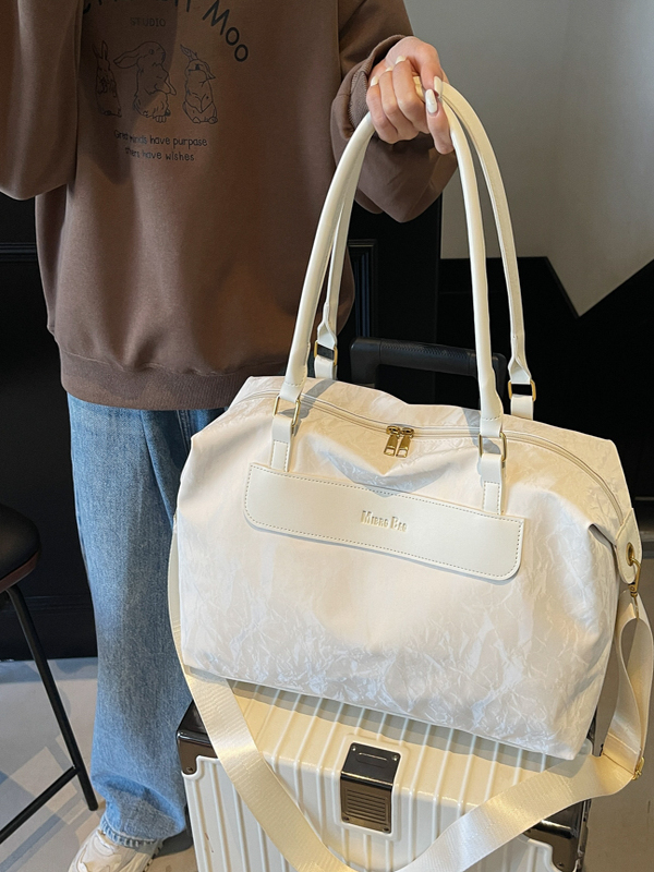 Large Capacity Women's Handbag - Fashionable Lightweight Travel Bag for Business Trips and Fitness - Stylish Storage Solution