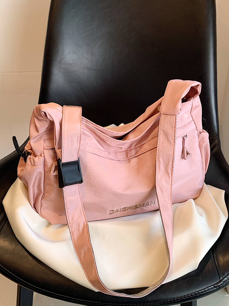 Large Capacity Women's Tote Bag - 2025 Casual Oxford Fabric Underarm Bag in Minimalist Niche Fashion Style