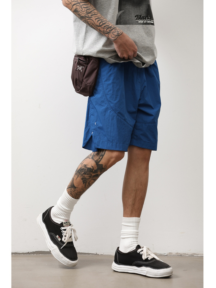 Lightweight Quick-Dry Cargo Shorts for Men & Women - Breathable, Loose-Fitting, Straight-Leg Summer Beach Shorts