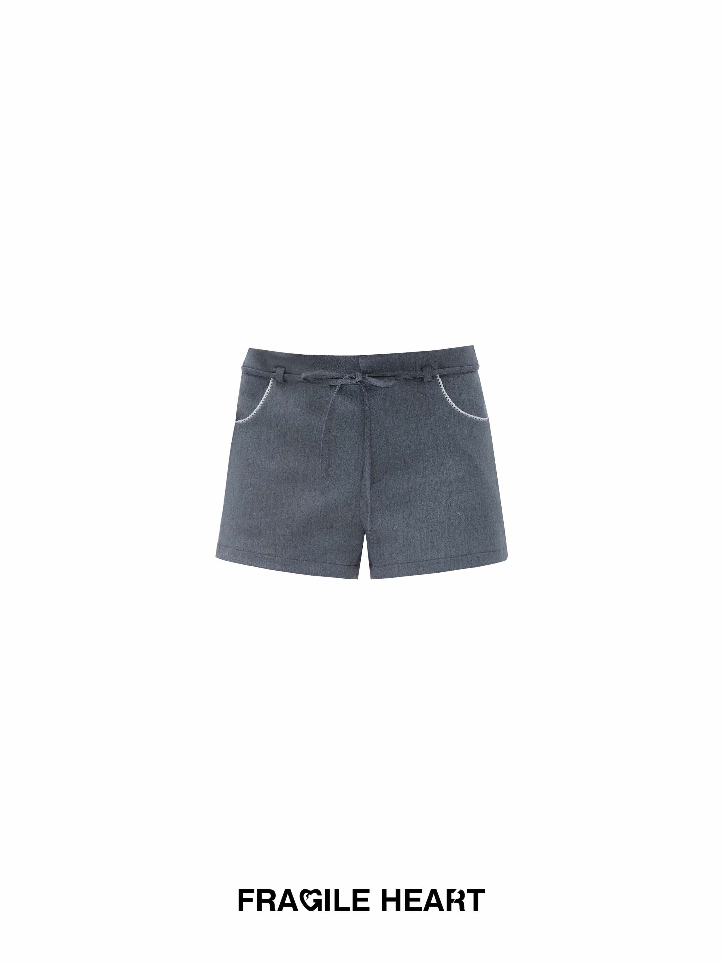 Loose Tie Waist Straight Leg Shorts - Casual Summer Versatile Suit Pants for Effortless Style - 90s Inspired Fashion