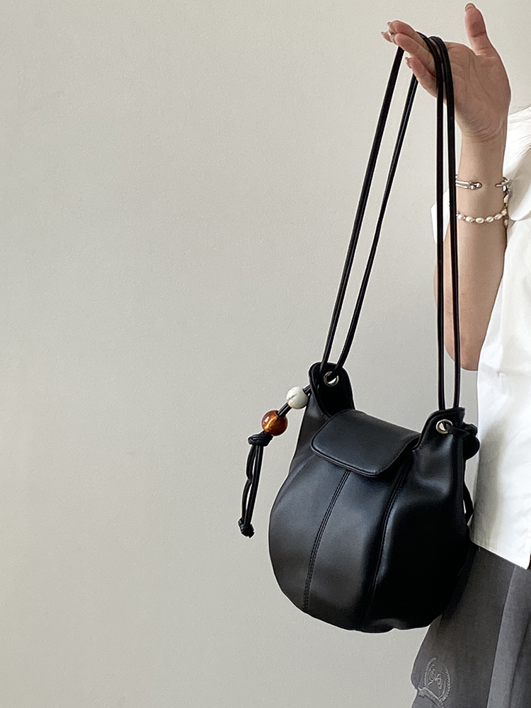Minimalist Beaded Underarm Bag for Women - Versatile Crossbody Shoulder Bag in New Chinese Style - 2025 Niche Design