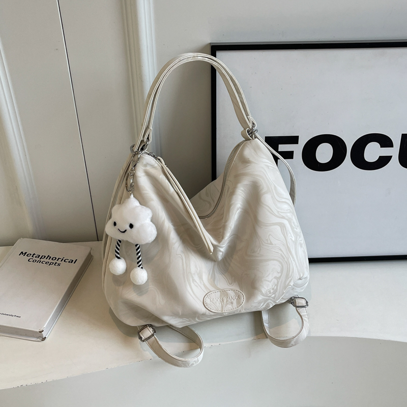 Minimalist Large-Capacity Tote Bag for Women - Stylish Versatile Shoulder Bag for Summer 2025 Korean Fashion