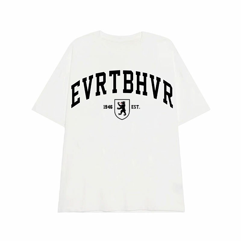 Oversized Gray Retro T-Shirt for Women - Short Sleeve Vintage Y2K American Style Top