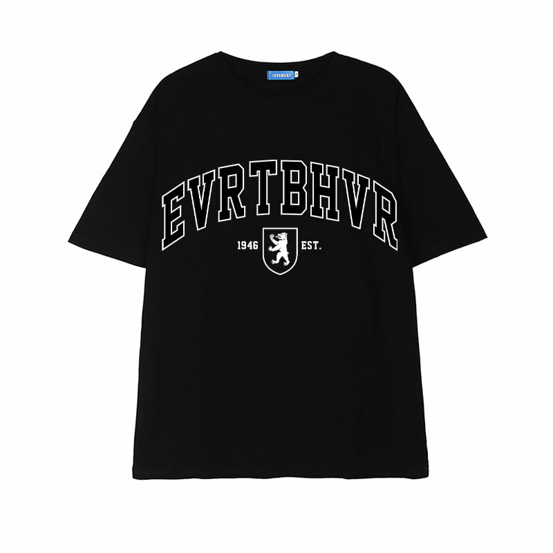Oversized Gray Retro T-Shirt for Women - Short Sleeve Vintage Y2K American Style Top