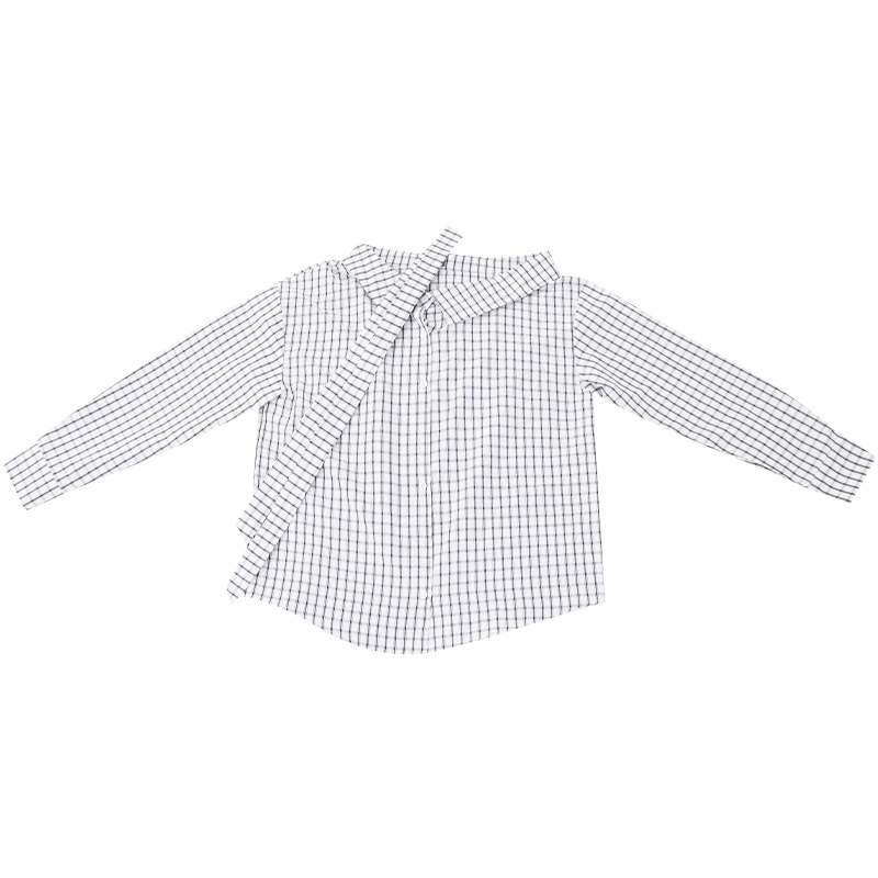 Plaid Off-Shoulder T-Shirt for Women - Vintage Style Top, 90s American Fashion, Trendy Casual Wear